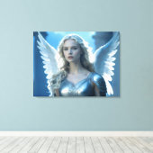 ENGELEN CANVAS AFDRUK (Insitu (Houten vloer))
