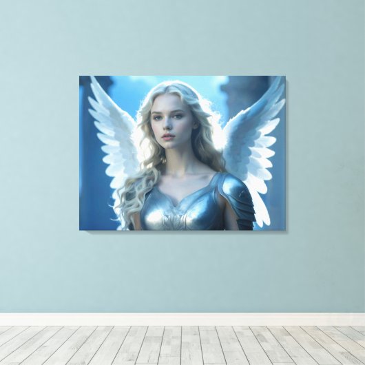 ENGELEN CANVAS AFDRUK (Insitu (Houten vloer))