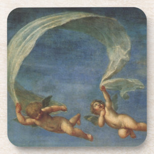 Engelen Detail van Adonis geleid door Cupido's doo Bier Onderzetter