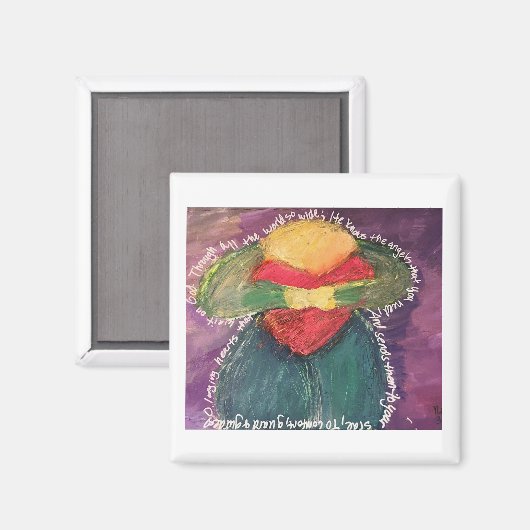 Engelen die je nodig hebt magneet (Voorkant / Achterkant)