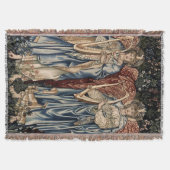 “Engelen die prijzen” van Edward Burne-Jones Deken (Voorkant)