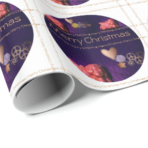 Engelen dromen naar vrede en liefde - Christmas Wr Cadeaupapier