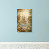 Engelen en Cherubs Versailles Canvas Afdruk (Insitu (Houten vloer))