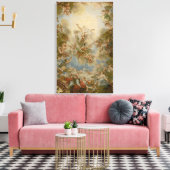 Engelen en Cherubs Versailles Canvas Afdruk (Insitu (Woonkamer))