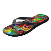 Engelen en demonen Rivier van Ziels Aangepast gema Teenslippers (Schuin)