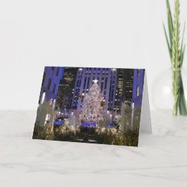 Engelen en Kerstboom van het Rockefeller Center -  Kaart