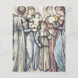Engelen en Kinderen door Sir Edward Burne-Jones