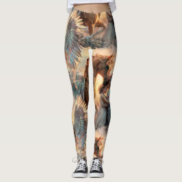 Engelen en paarden leggings