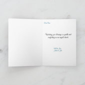 Engelen en Rozen in  stijl Kaart (Binnen)