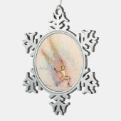 Engelen en sneeuwvlok Inspirerend Ornament (Rechts)