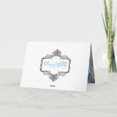 Engelen Garlanding het Baby Christus Feestdagen Kaart (Achterkant)