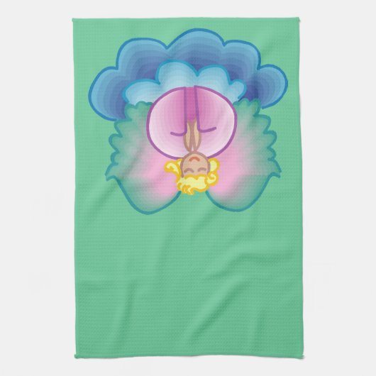 Engelen Gebed Keuken Handdoek (Verticaal)