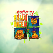 Engelen Halloween Raamsticker (Vel 3)