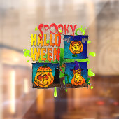 Engelen Halloween Raamsticker (Vel 2)