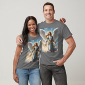 Engelen Helpen Heren Passend T-shirt (Unisex)