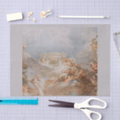 engelen in de hemel tissuepapier (Craft)