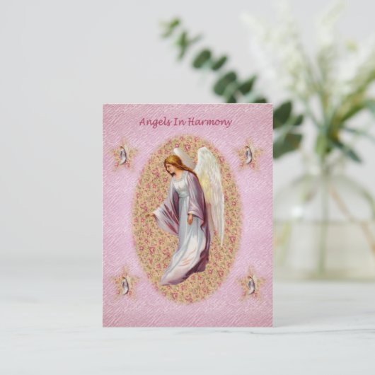 Engelen in het Harmonie Briefkaart (Staand voorkant)