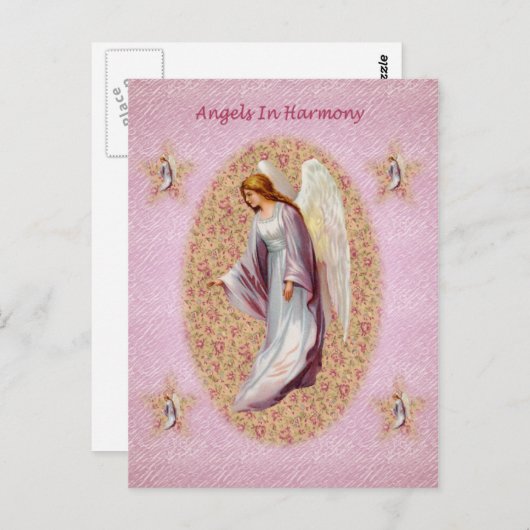 Engelen in het Harmonie Briefkaart (Voorkant / Achterkant)