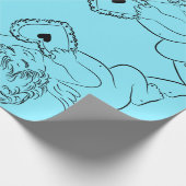 Engelen inpakpapier (Hoek)