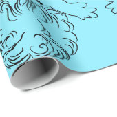 Engelen inpakpapier (Rol Hoek)