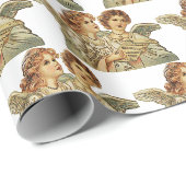 Engelen inpakpapier (Rol Hoek)