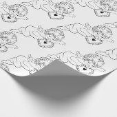 Engelen inpakpapier (Hoek)