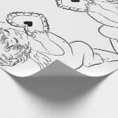 Engelen inpakpapier (Hoek)