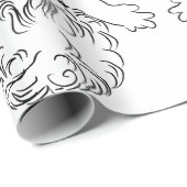 Engelen inpakpapier (Rol Hoek)