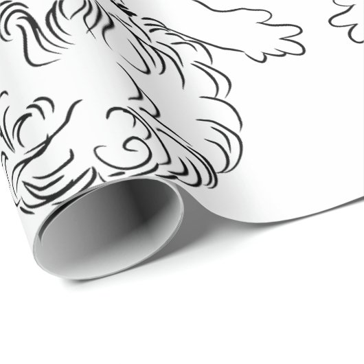 Engelen inpakpapier (Rol Hoek)