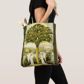 engelen keer voorbij canvas tas (Dichtbij)