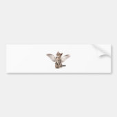 engelen kitty bumpersticker (Voorkant)