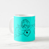 Engelen Koffie Mag Koffiemok (Voorkant links)