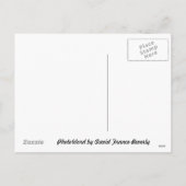 Engelen kondigen feestgroeten aan feestdagenkaart (Achterkant)