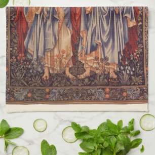 Engelen Laudantes (Prijzende engelen) van Burne Jo Theedoek