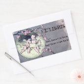 Engelen lezen door Cherry Blossom Moon_Book Labels (Envelop)