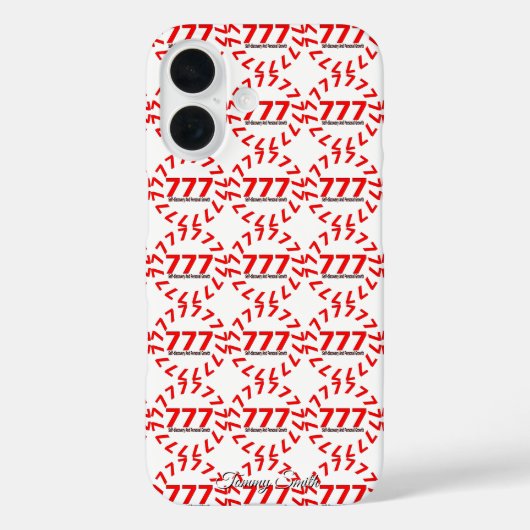 Engelen nummer 777 Spiritueel ontwaken Case-Mate iPhone Case (Achterkant)