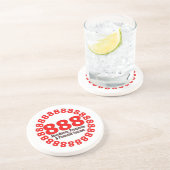 Engelen nummer 888 - Welvaart en overvloed Zandsteen Onderzetter (Zijkant)