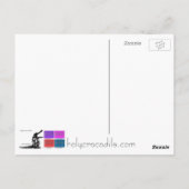 engelen onder ons briefkaart (Achterkant)