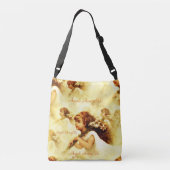 Engelen Onder Ons Schoudertas Crossbody Tas (Achterkant)