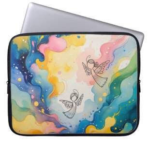 Engelen ontwerp laptop sleeve