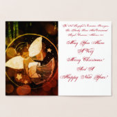 Engelen Onwetend Echte Folie Kerstkaart Folie Kaarten (Binnen)