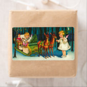 Engelen op de weg etiket (Insitu)