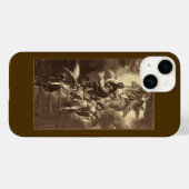 Engelen op een Hemelse Ladder Case-Mate iPhone Case (Achterkant (horizontaal))