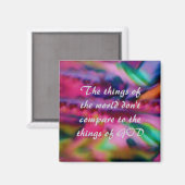 engelen oplopend Inspirerend citaten deugdzame kun Magneet (Voorkant / Achterkant)