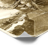  engelen sepia poster (Hoek)