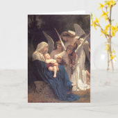 Engelen Serenade Kaart (Gele Bloem)