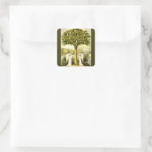 Engelen tijden voorbij sticker (Tas)