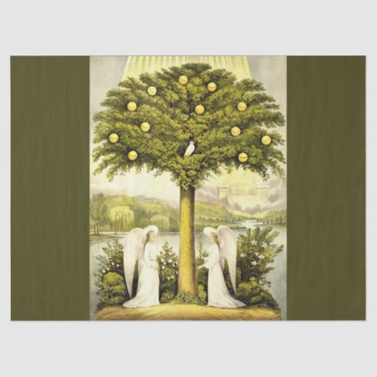 engelen tijden voorbij tissuepapier (Voorkant)