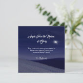 Engelen uit de rijken van de glorie Kerstmis Feestdagenkaart (Staand voorkant)