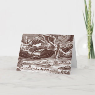 Engelen uit het boek Openbaring - Wenskaart Kaart